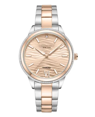 Kenneth Cole New York Women's Quartz Two-Tone Stainless Steel Watch 36mm - Two