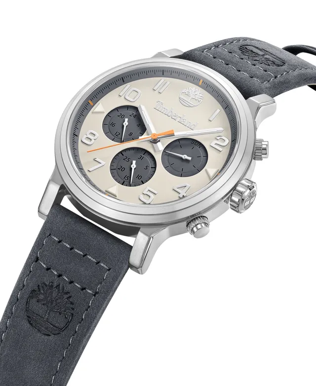 Quartz Genuine Watch | Hawthorn Strap Mall Pancher Leather Timberland Men\'s