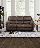 White Label Fleming 90" Power Double Reclining Sofa