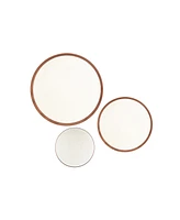 Porland Copper Line 12 Piece Dinnerware Set, Service for 4