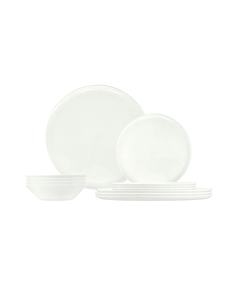 Porland Grazie 12 Piece Dinnerware Set, Service for 4