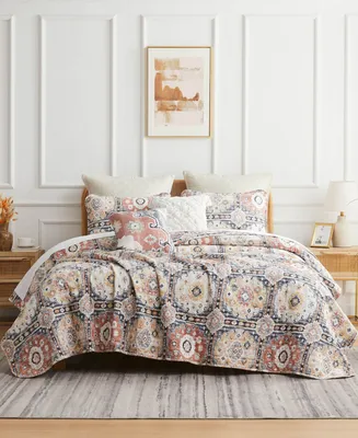 Southshore Fine Linens Kilim 7 Piece Quilt Set, King/California King