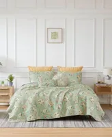 Southshore Fine Linens Jacobean Willow Quilt Set