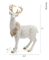 Fitz and Floyd Bonita Standing Deer Figurine, 17-inch