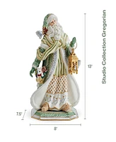 Fitz and Floyd Studio Collection 13-Inch Gregorian Santa Figurine