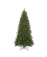 Kurt Adler 7.5' Slim Pre-Lit Clear Burlington Tree