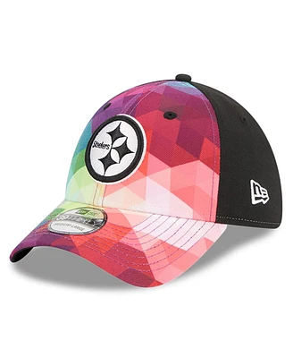 Men's and Women's New Era Multicolor, Black Pittsburgh Steelers 2023 Nfl Crucial Catch 39THIRTY Flex Hat