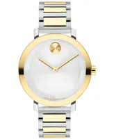 Movado Women's Bold Evolution 2.0 Swiss Quartz Two-Tone Stainless Steel Watch 34mm