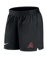 Women's Nike Black Arizona Diamondbacks Authentic Collection Team Performance Shorts