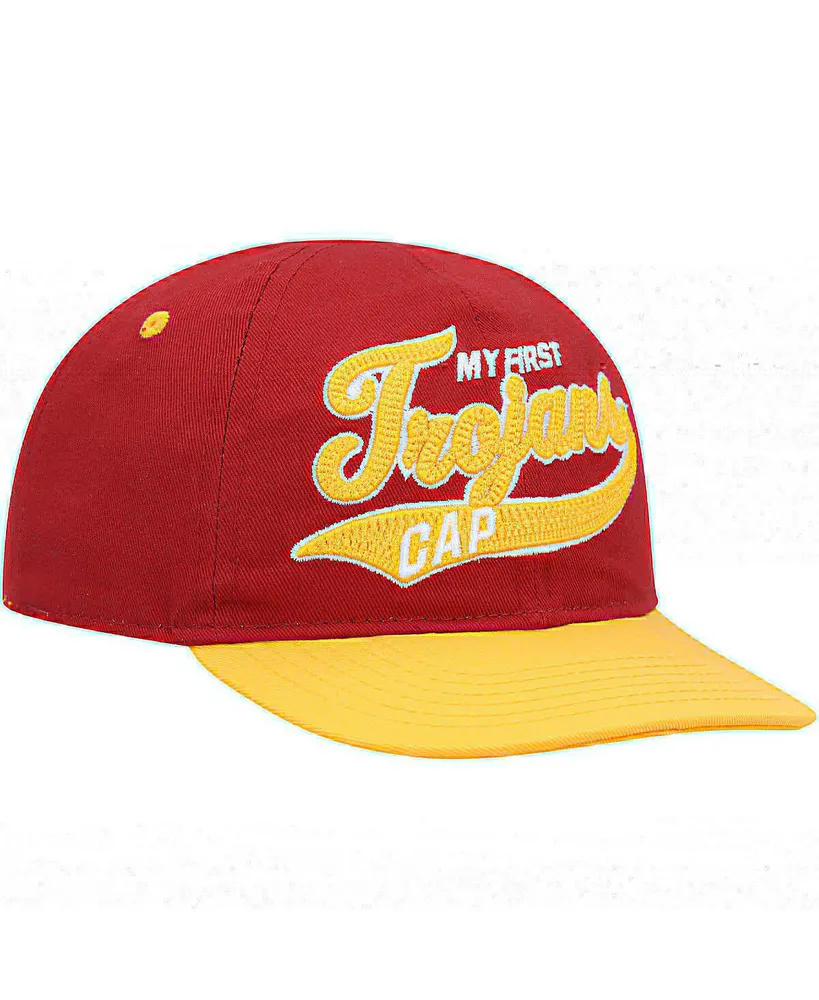 Infant Boys and Girls Cardinal, Gold Usc Trojans Old School Slouch Flex Hat