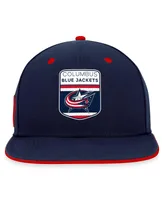 Men's Fanatics Navy Columbus Blue Jackets 2023 Nhl Draft Snapback Hat