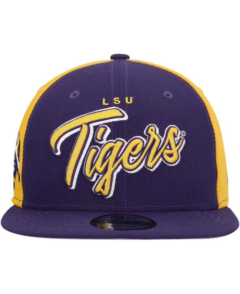 Men's New Era Purple Lsu Tigers Outright 9FIFTY Snapback Hat