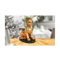 Fc Design 6.75"H Great Sphinx of Giza Black and Gold Egyptian Sphinx Statue Home Decor Figurine Home Decor Perfect Gift for House Warming, Holidays an