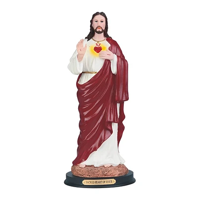 Fc Design 16"H Sacred Heart of Jesus Statue Holy Figurine Religious Decoration Home Decor Perfect Gift for House Warming, Holidays and Birthdays