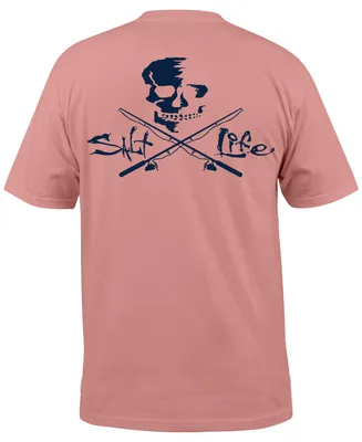 Salt Life Men's Skull And Poles Graphic Short-Sleeve T-Shirt