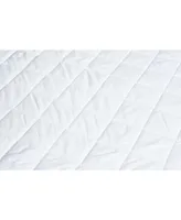 Guardmax Waterproof White Quilted Down Alternative Mattress Protector