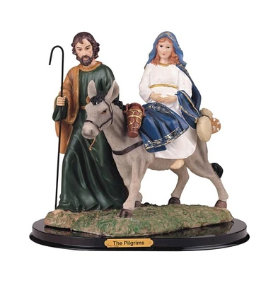 Fc Design 12"H The Pilgrims Statue Holy Figurine Religious Decoration Home Decor Perfect Gift for House Warming, Holidays and Birthdays