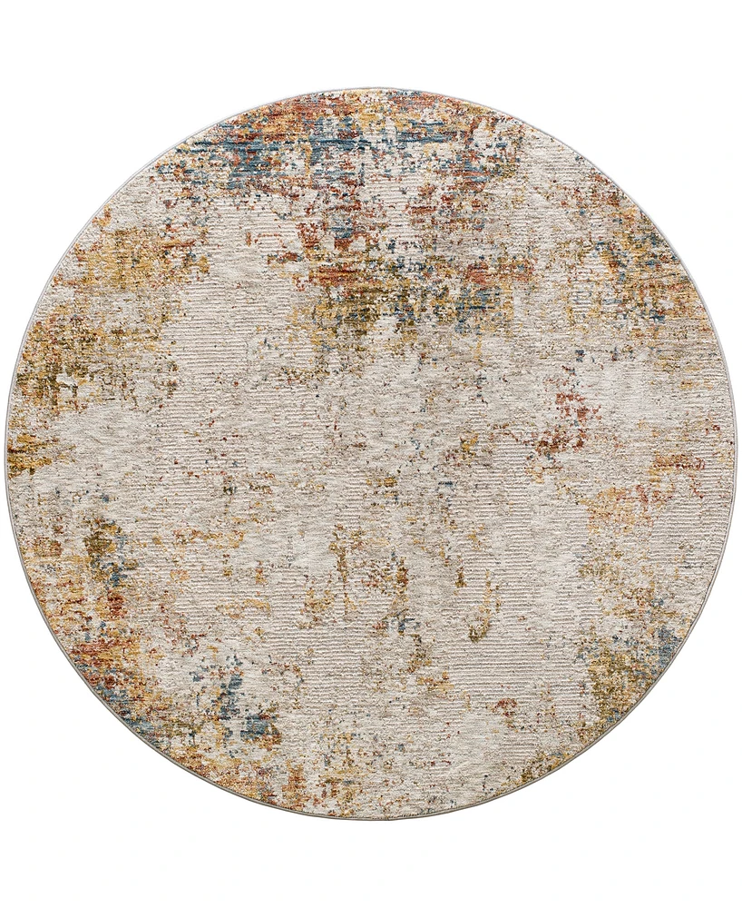 Surya Reina Ren- 7'10" x 7'10" Round Area Rug