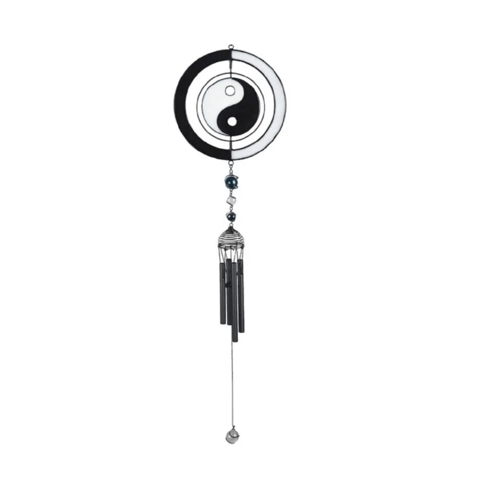 33" Long Ying Yang Oriental Wind Chime