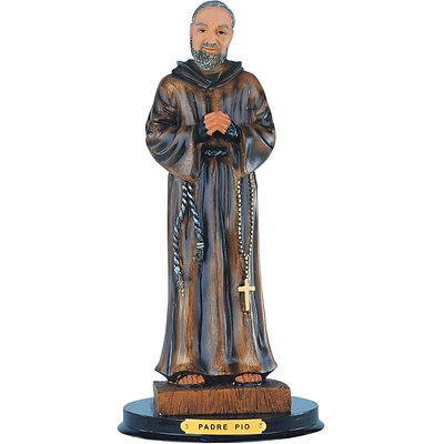 Fc Design 12"H Padre Pio Statue Saint Pio of Pietrelcina Holy Figurine Religious Decoration Home Decor Perfect Gift for House Warming, Holidays and Bi