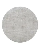 Livabliss Masterpiece High-Low Mpc-2310 5'3" x 5'3" Round Area Rug