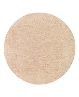 Livabliss Masterpiece High-Low Mpc-2302 7'10" x 7'10" Round Area Rug