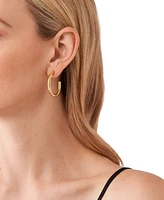 Michael Kors Small Thin Hoop Earrings