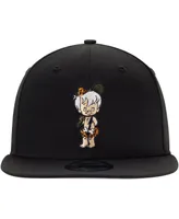 Men's New Era Bamm-Bamm Black The Flintstones 9FIFTY Snapback Hat