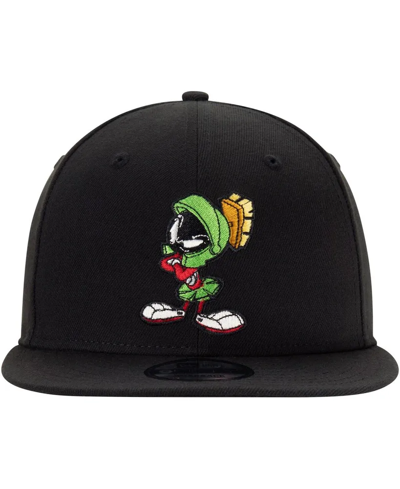 Men's New Era Marvin the Martian Black Looney Tunes 9FIFTY Snapback Hat