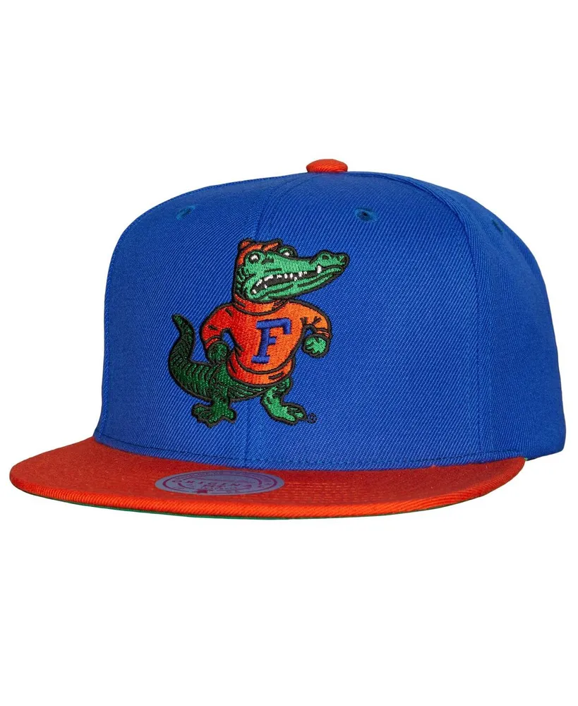 Men's Mitchell & Ness Royal, Orange Florida Gators 2-Tone 2.0 Snapback Hat