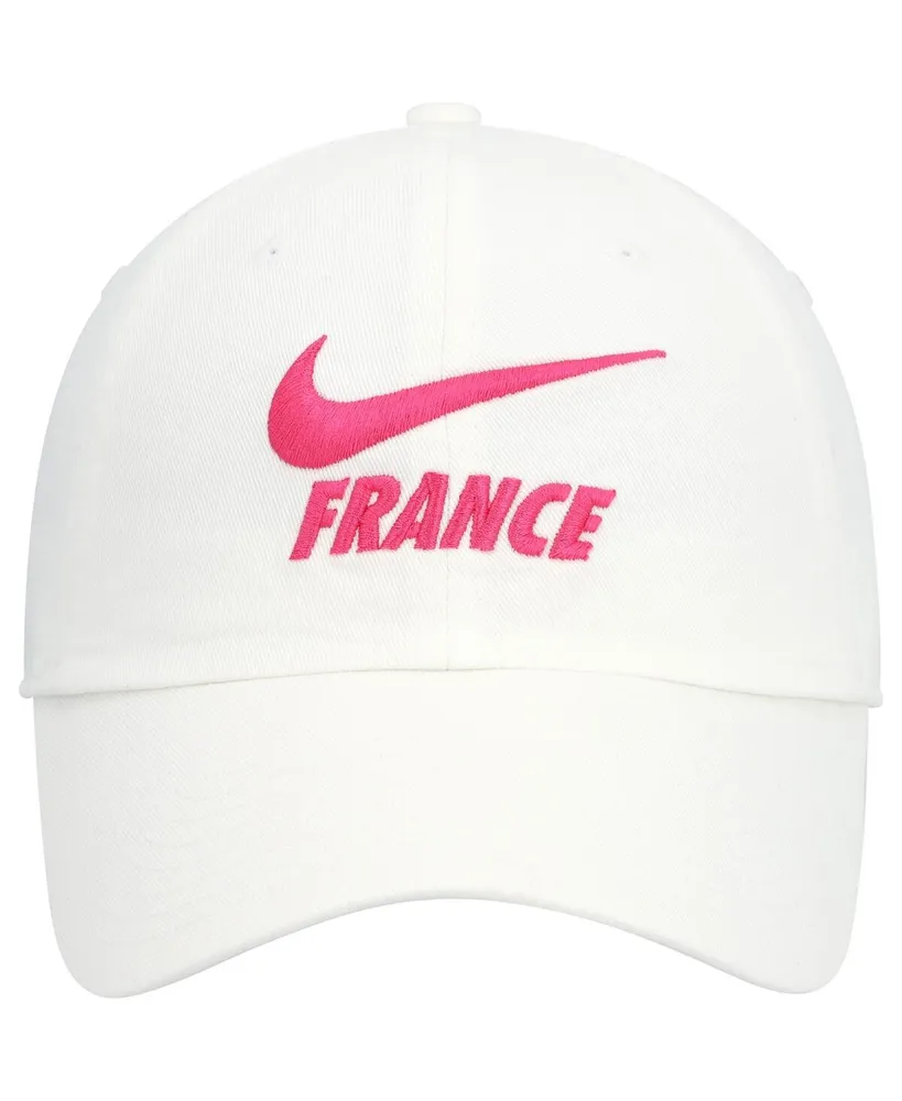 Women's Nike White France National Team Campus Adjustable Hat