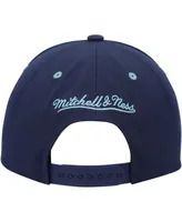 Men's Mitchell & Ness Deep Sea Blue Seattle Kraken Lofi Pro Snapback Hat