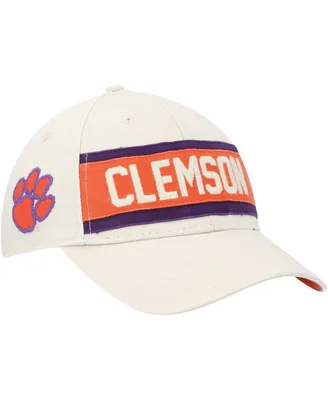 Men's '47 Brand Cream Clemson Tigers Crossroad Mvp Adjustable Hat
