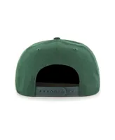 Men's '47 Brand Hunter Green Milwaukee Bucks Sure Shot Captain Snapback Hat