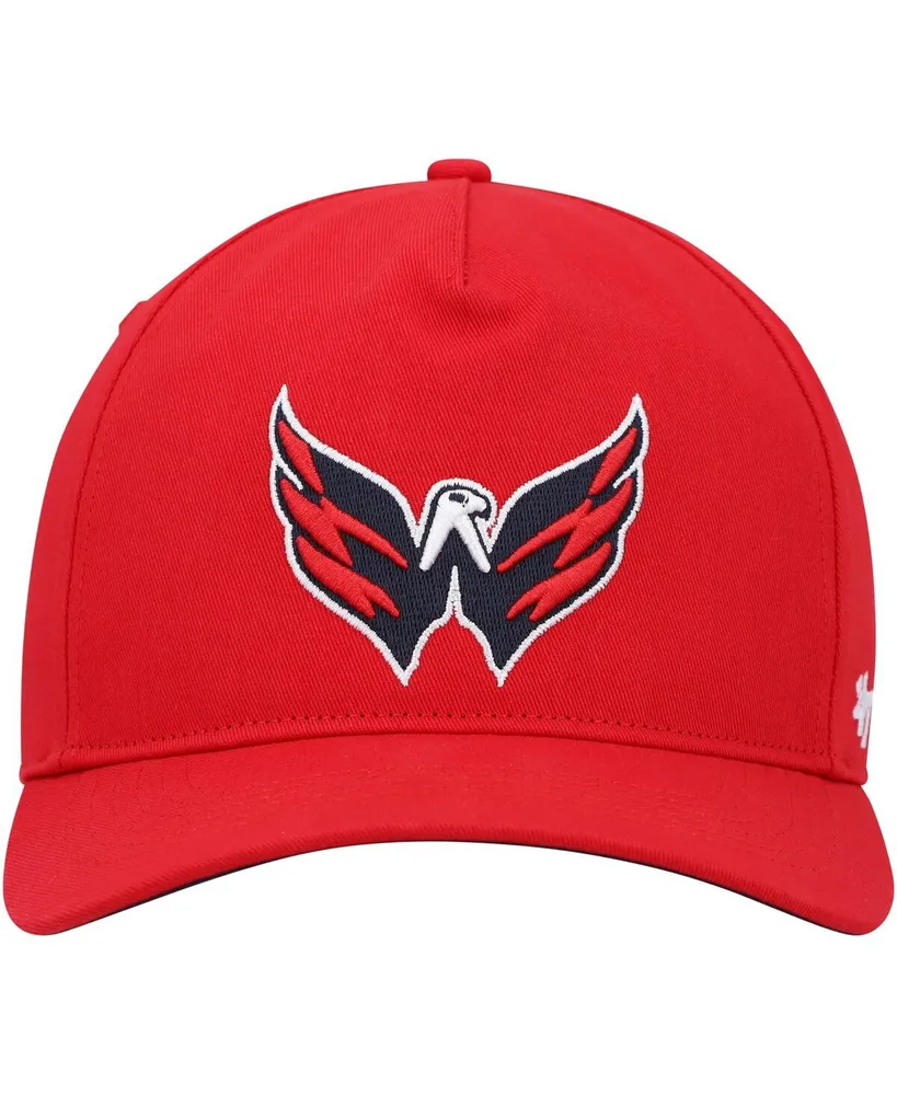 Men's '47 Brand Red Washington Capitals Primary Hitch Snapback Hat