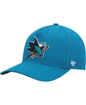 Men's '47 Brand Teal San Jose Sharks Primary Hitch Snapback Hat