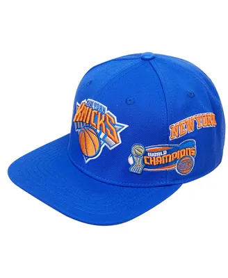 Men's Royal New York Knicks Championship Capsule Snapback Hat
