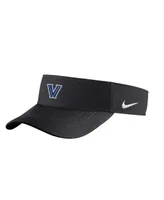 Men's Nike Black Villanova Wildcats 2023 Sideline Performance Adjustable Visor