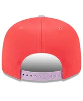 Men's New Era Red, Purple Chicago Cubs Spring Basic Two-Tone 9FIFTY Snapback Hat