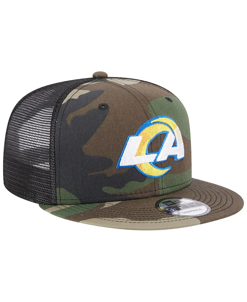 Men's New Era Camo Los Angeles Rams Classic Trucker 9FIFTY Snapback Hat