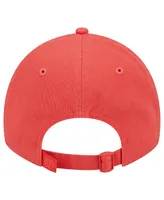 Men's New Era Red Washington Commanders Core Classic 2.0 Brights 9TWENTY Adjustable Hat