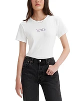 Levi's Women's Graphic Rickie Cotton Short-Sleeve T-Shirt