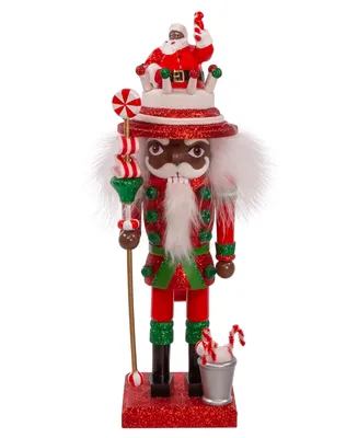 Kurt Adler 10" Hollywood Nutcracker with Santa Hat