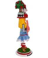 Kurt Adler 19" Hollywood Alice with Flamingo Nutcracker