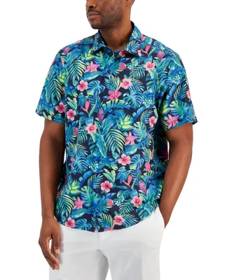 Tommy Bahama Men's Bahama Coast Short-Sleeve Floral Print Shirt