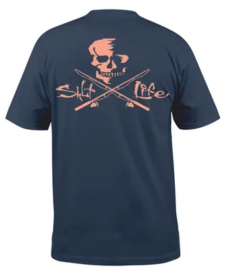 Salt Life Men's Salt Life Skull And Poles Graphic Short-Sleeve T-Shirt