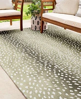 Addison Safari Outdoor Washable ASF33 2'3" x 7'6" Runner Area Rug