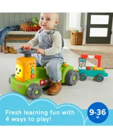 Laugh Learn 4-in-1 Farm to Market Tractor Ride-on Learning Toy - Multi