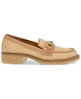 Dv Dolce Vita Women's Crayn Tailored Hardware Lug Sole Loafers