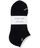 Calvin Klein Women's 6-Pk. Performance Cushion No-Show Socks